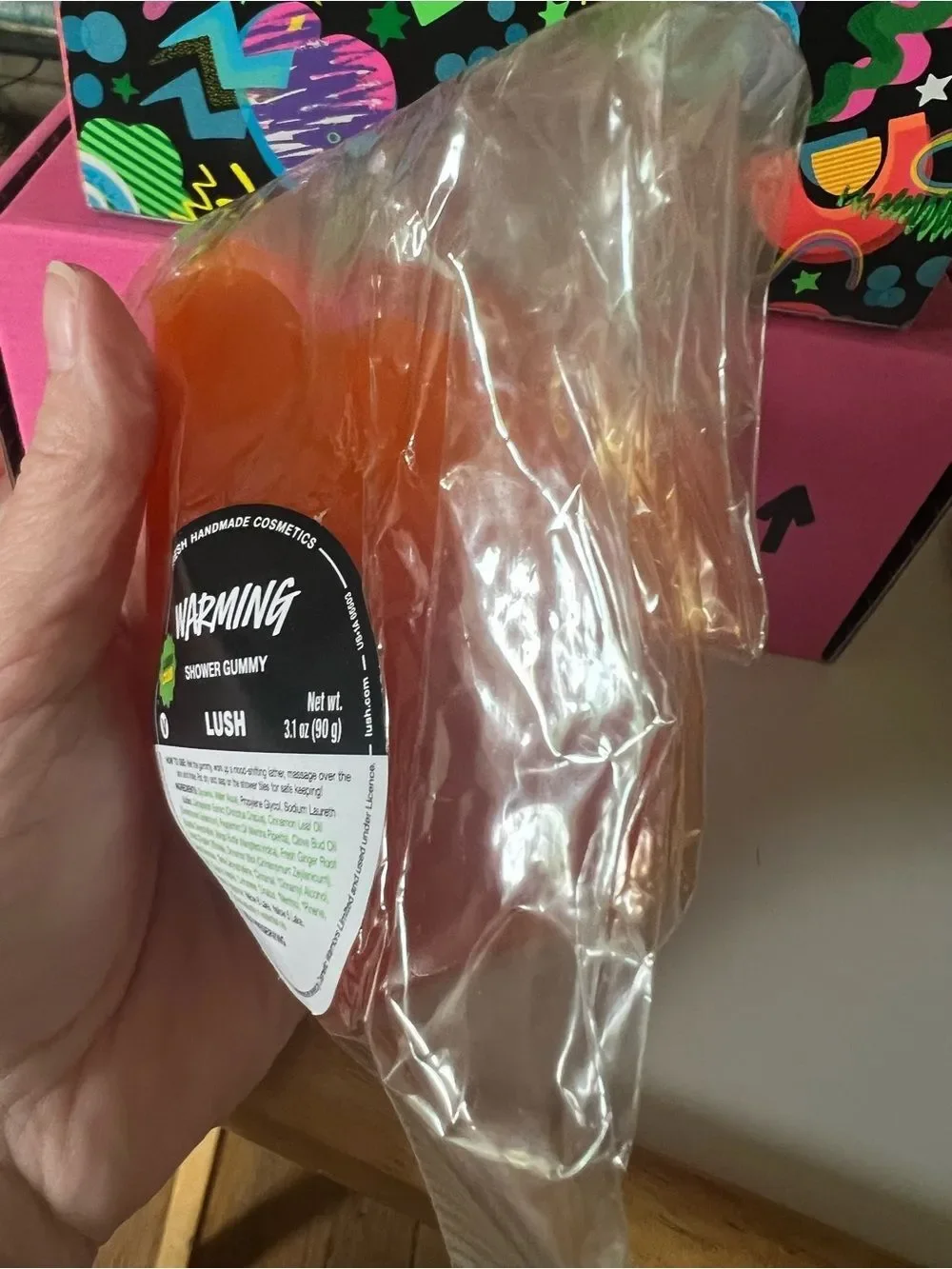 LUSH WARMING SHOWER GUMMY LISH CLUB LIMITED EDITION BRAND NEW